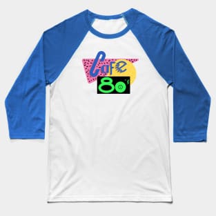 Back to the Future Cafe 80s Shirt - Most Accurate Clean Vector Art!! Baseball T-Shirt